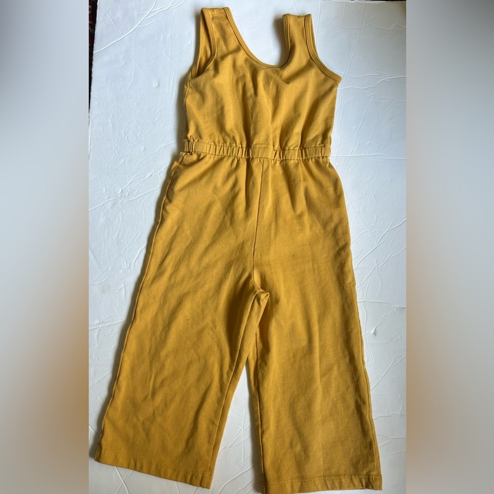 Alice and Ames Mustard Yellow Romper Size 4
